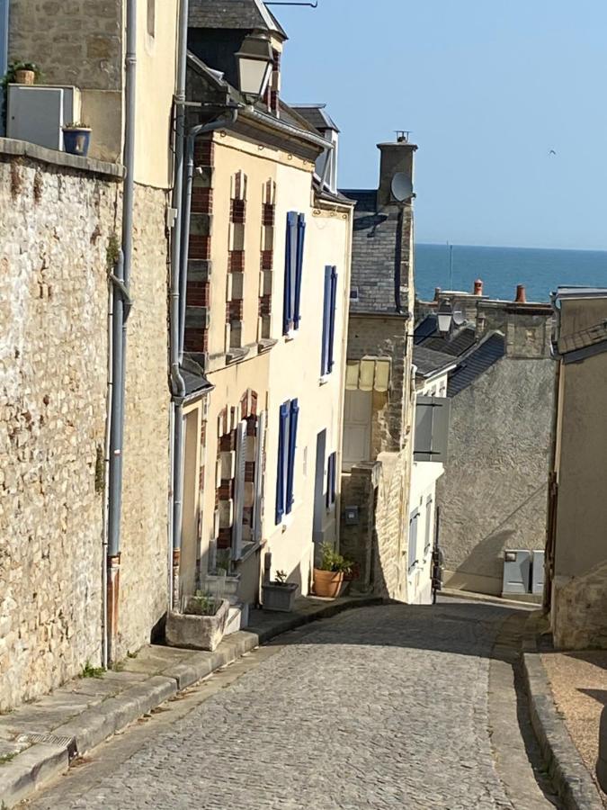 La Maison Bleue Villa Port-en-Bessin-Huppain Exterior foto